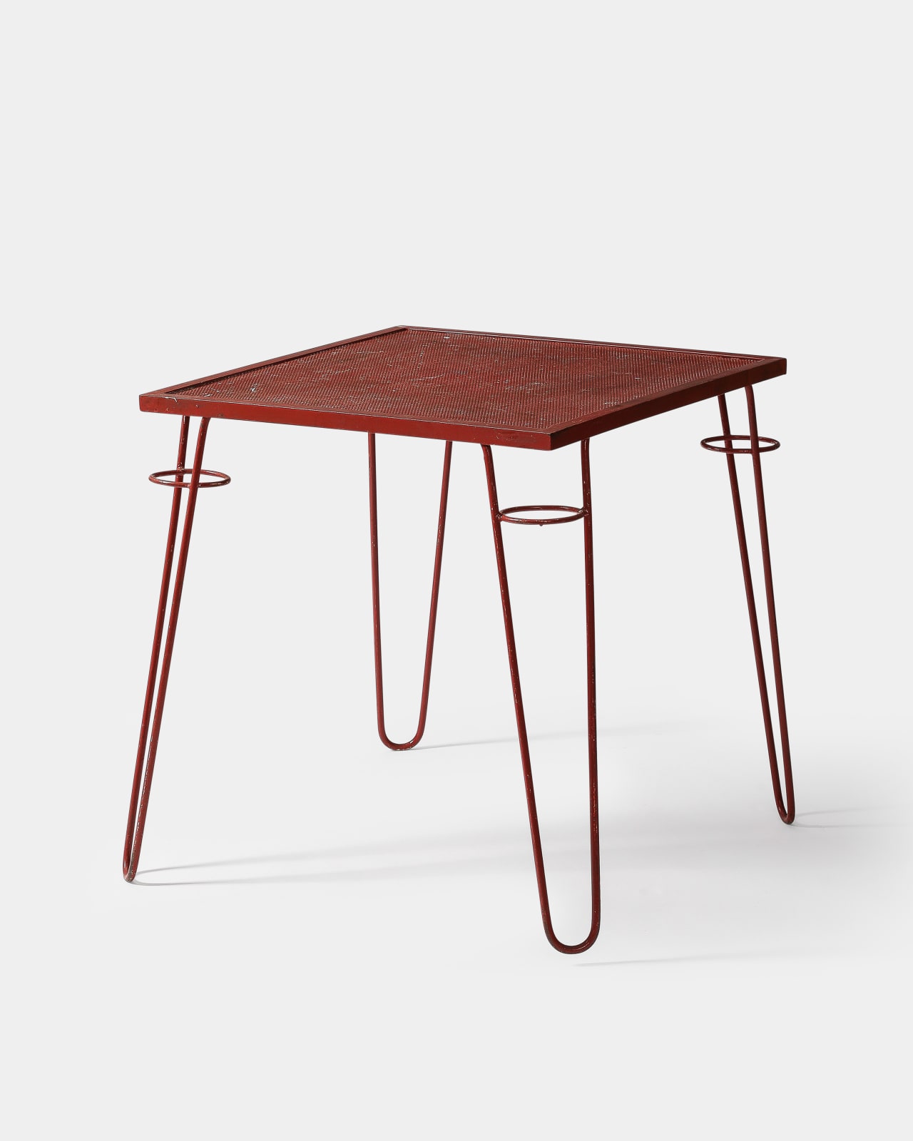Raoul Guys, Perforated Metal Cafe/Games Table