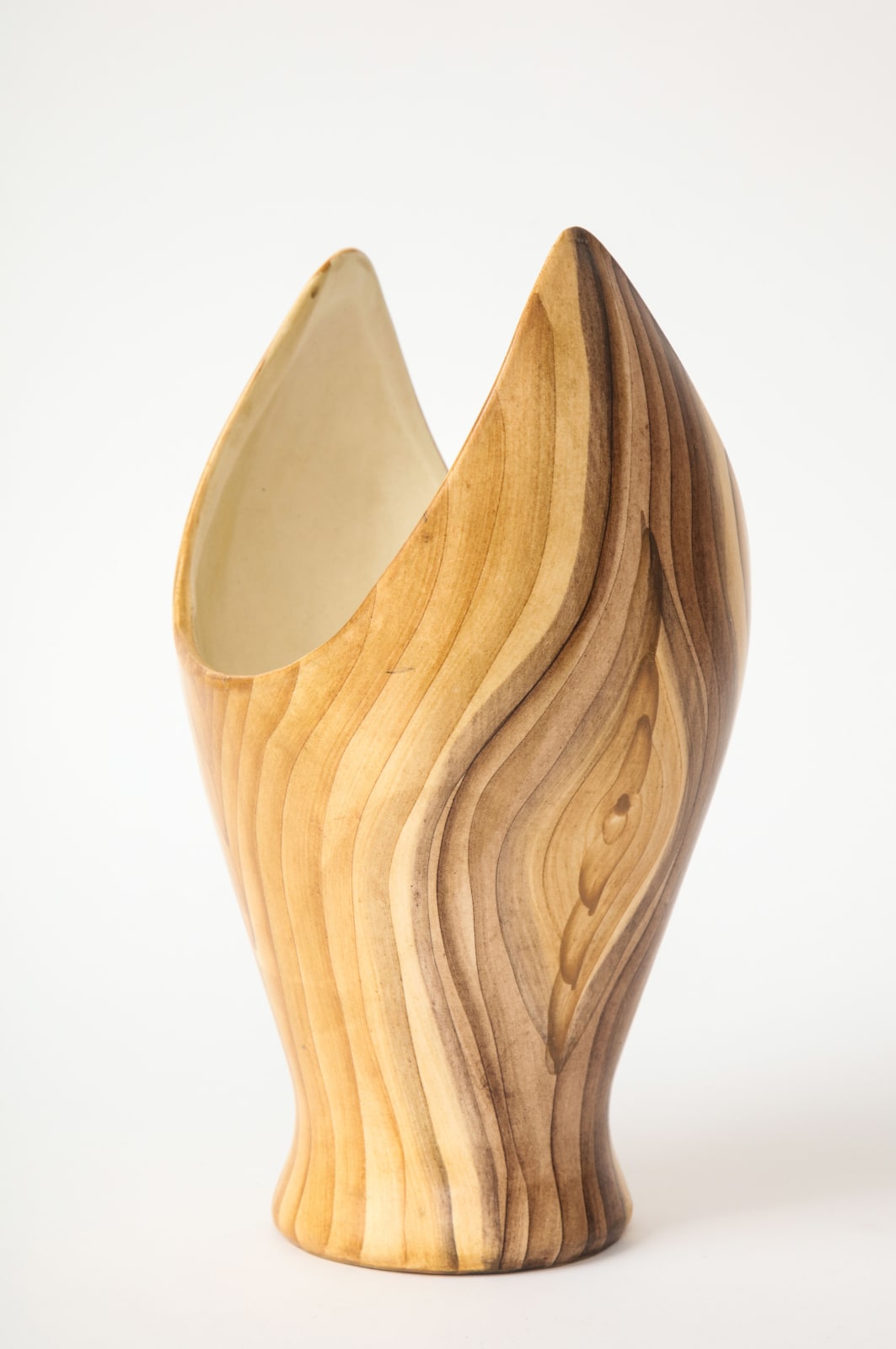 Grandjean Jourdan, Faux Bois Vase