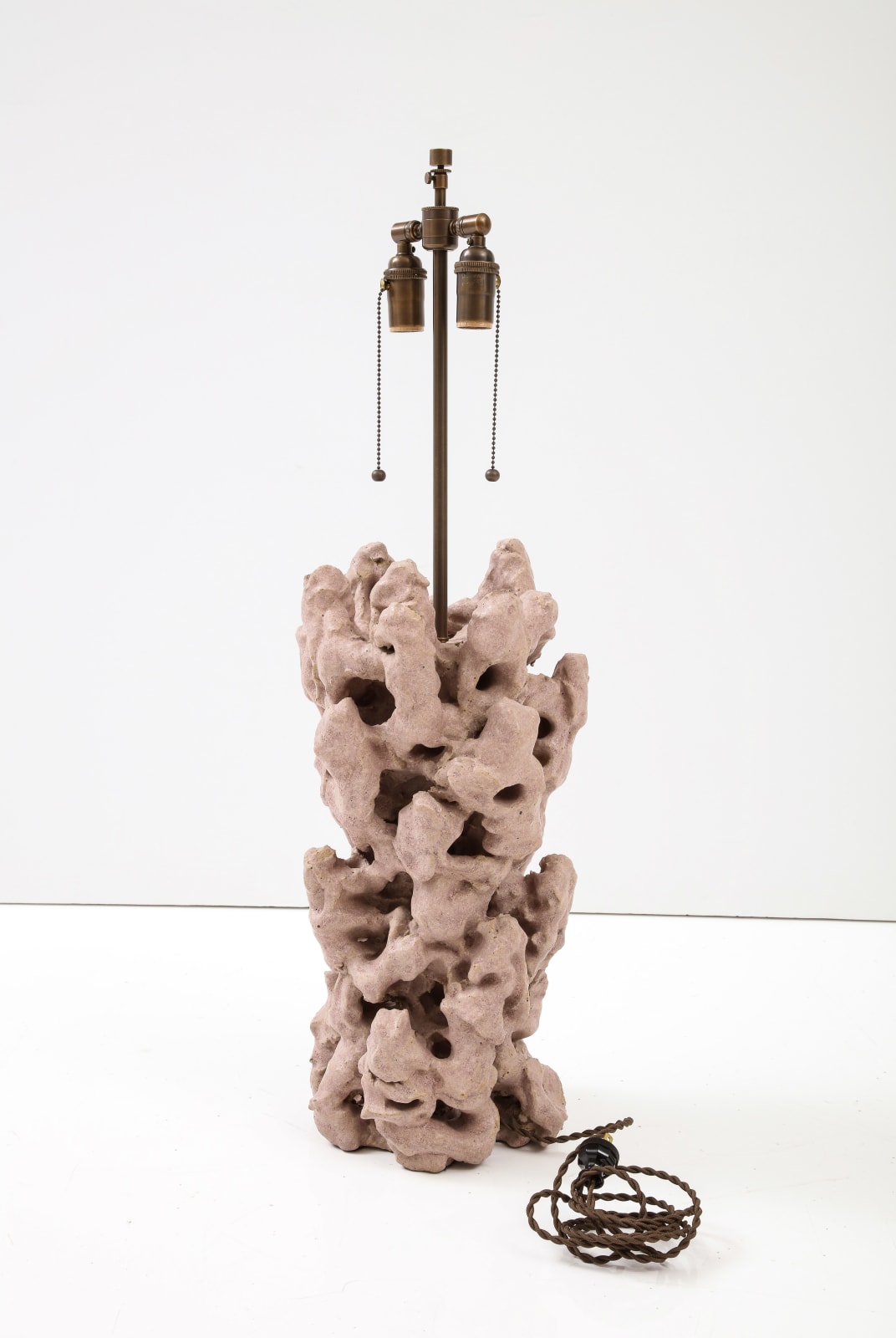 Peter Lane, Custom Contemporary Large Scholar Rock Lamp