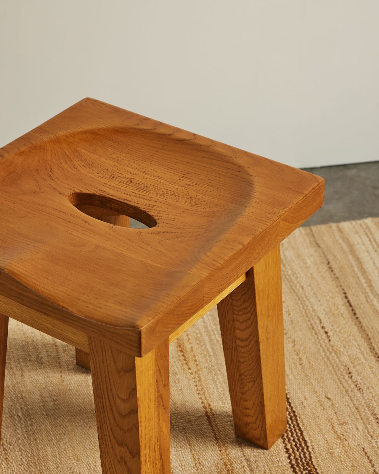 Atelier Marolles, Oak Stool