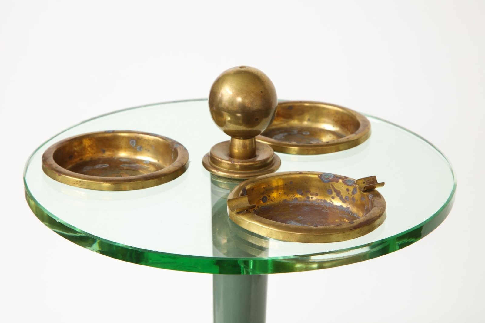 Vintage Fontana Arte Style Ashtray Table