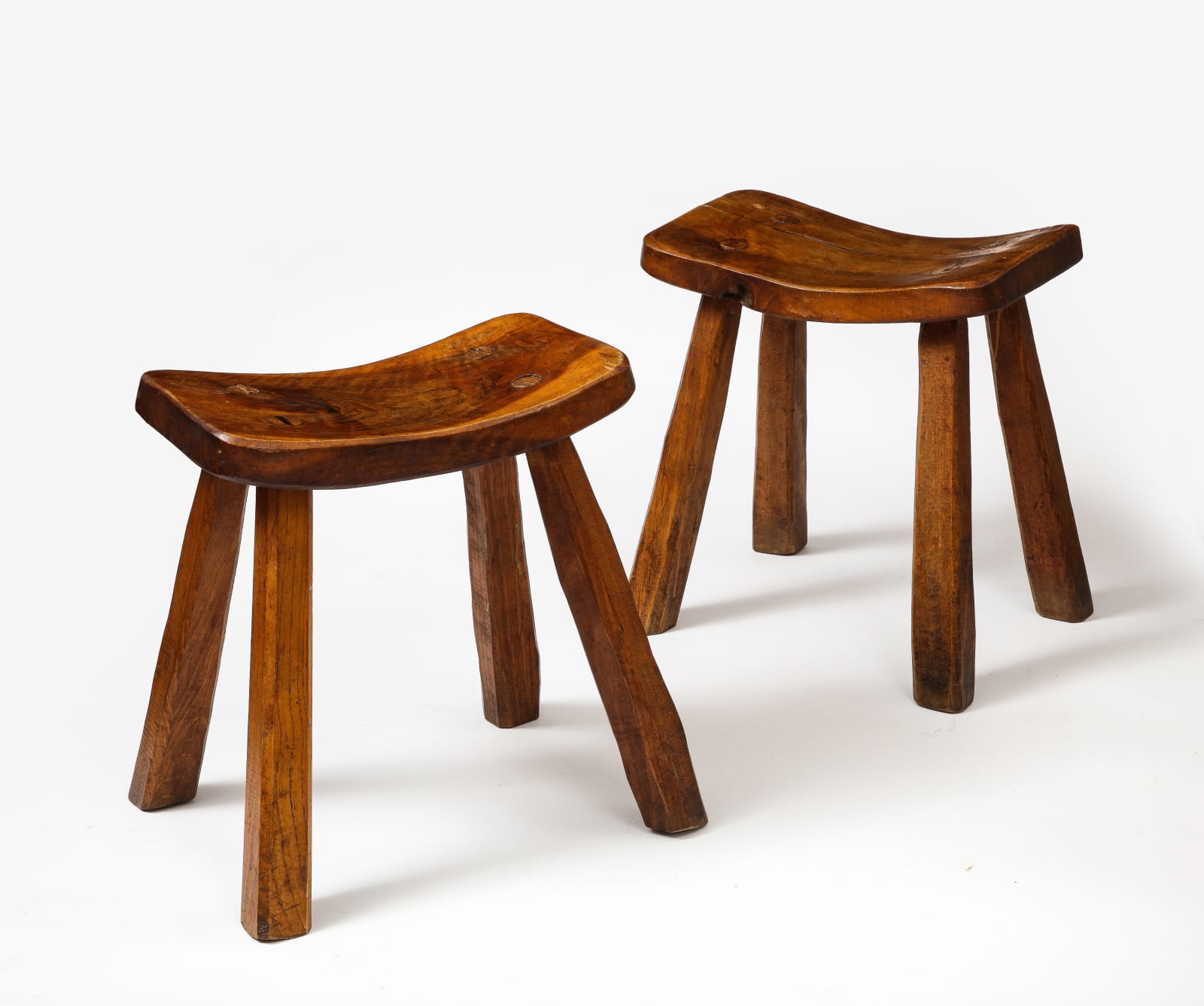 Hand-Carved Stools