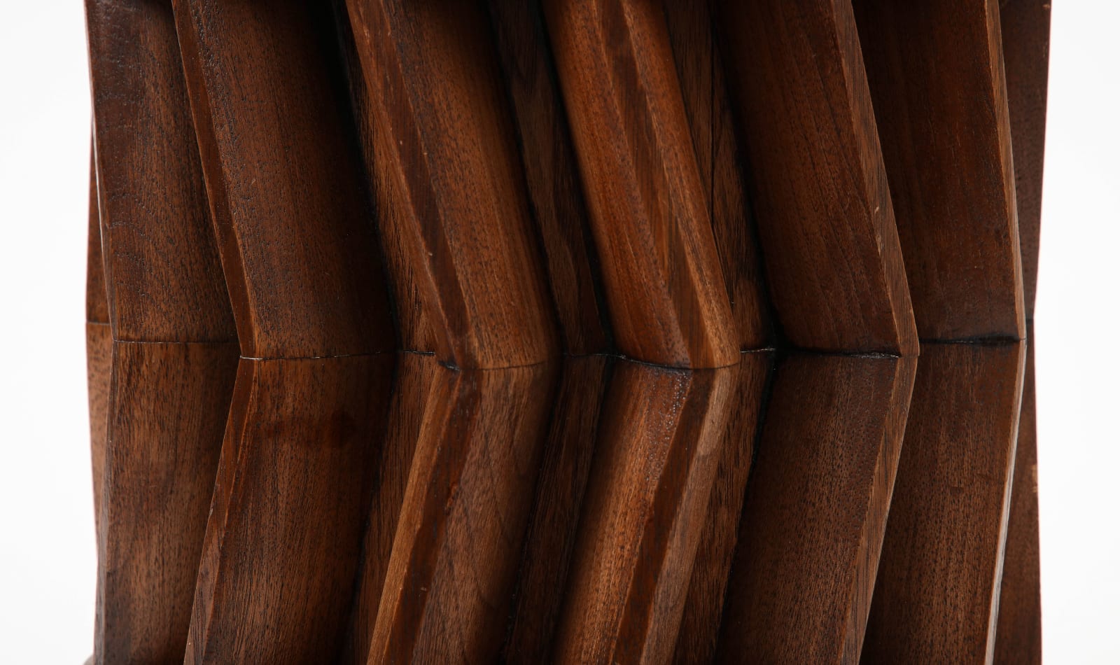 American Hand-Made Walnut Table Lamp