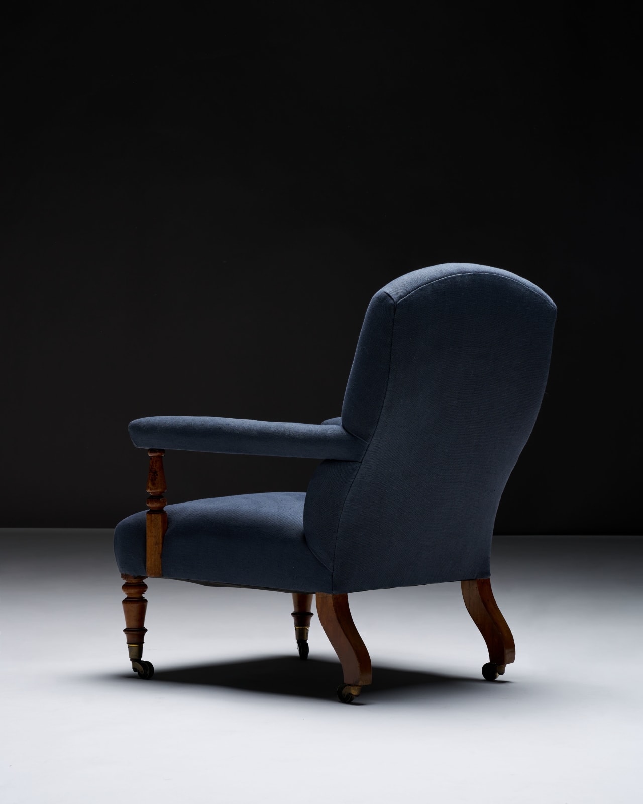 Upholstered Victorian Armchair