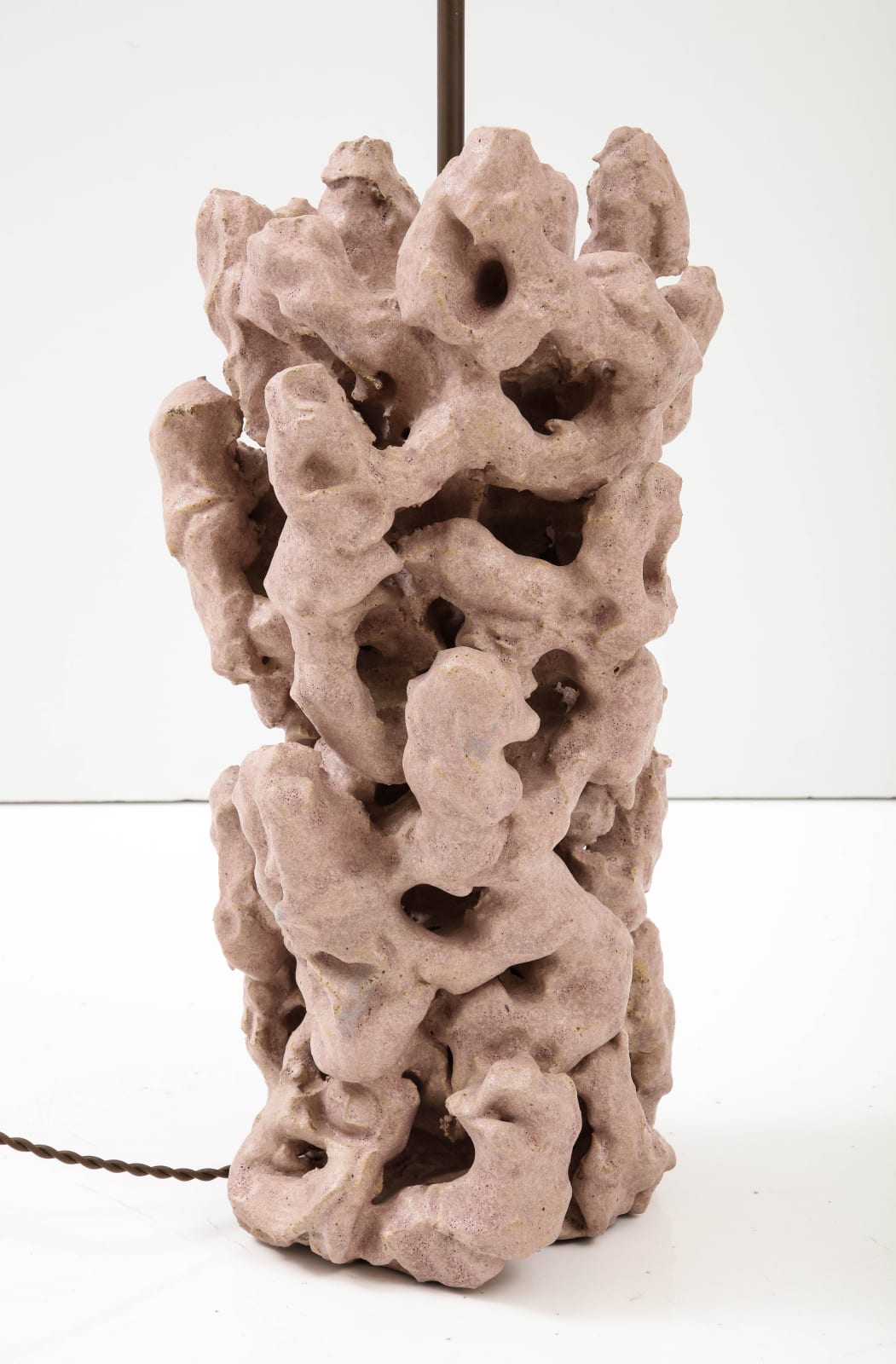 Peter Lane, Custom Contemporary Large Scholar Rock Lamp