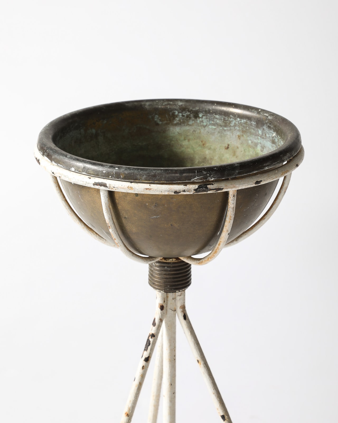 Plant Stand with Copper Pot