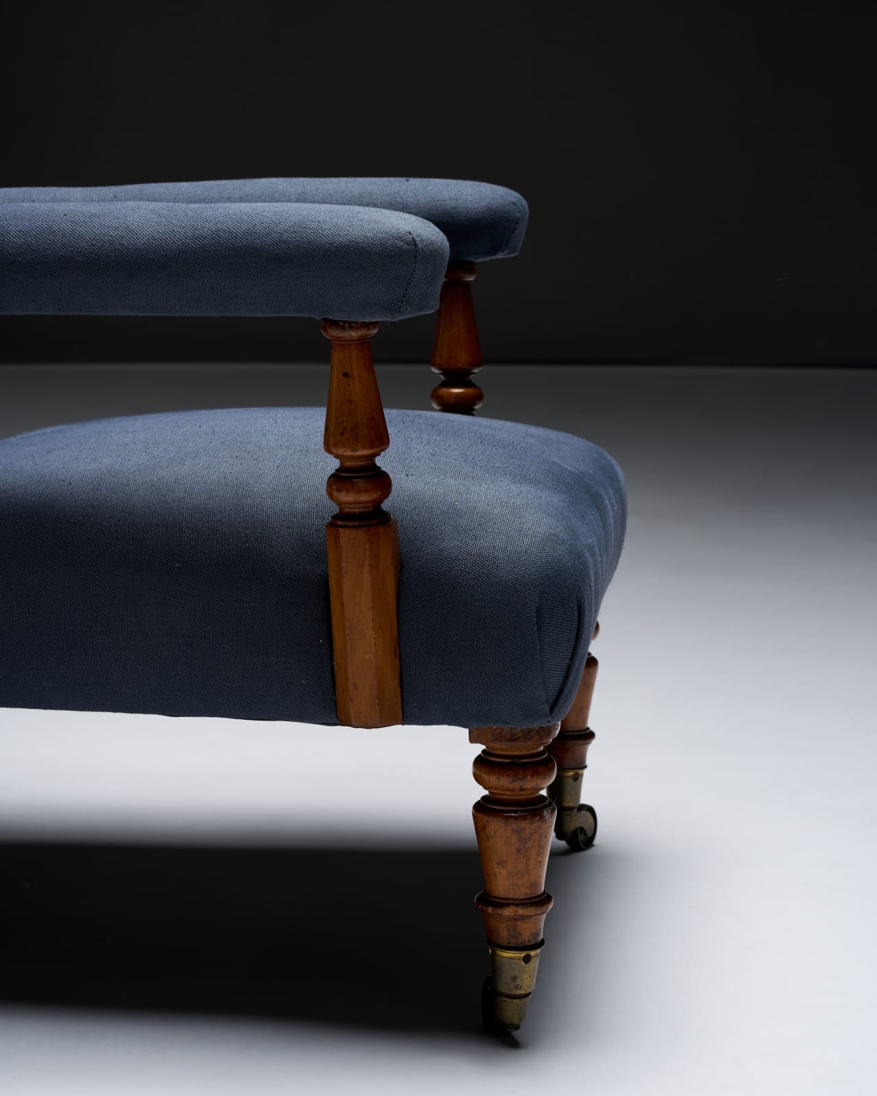 Upholstered Victorian Armchair