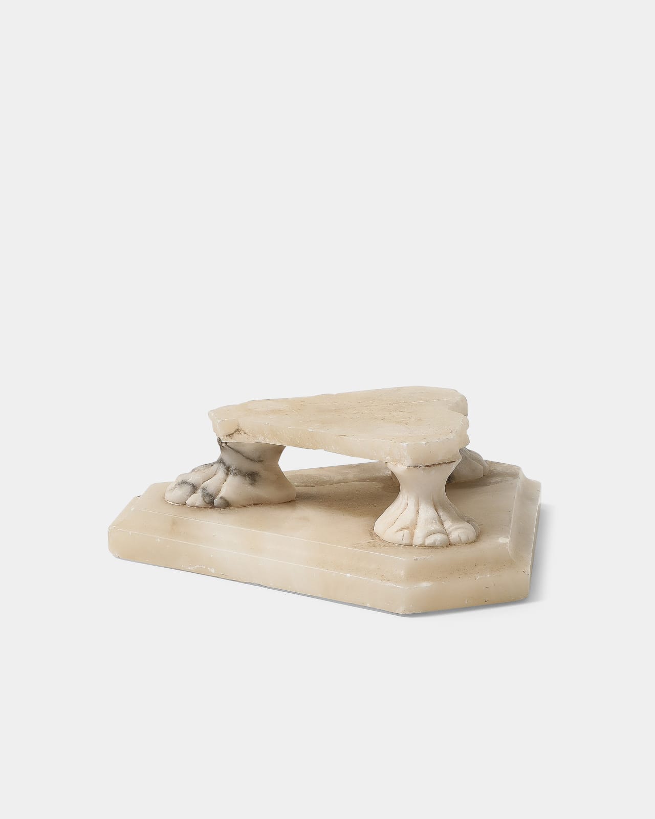 Plinth with Lion Paw Motif