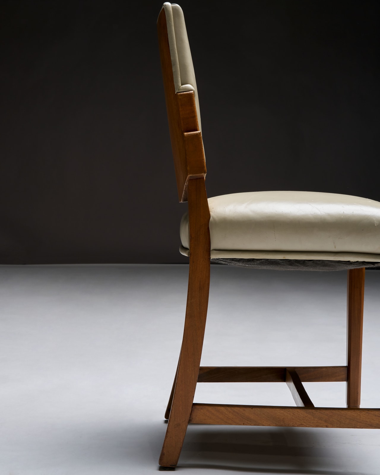 Side Chair with Wood Back