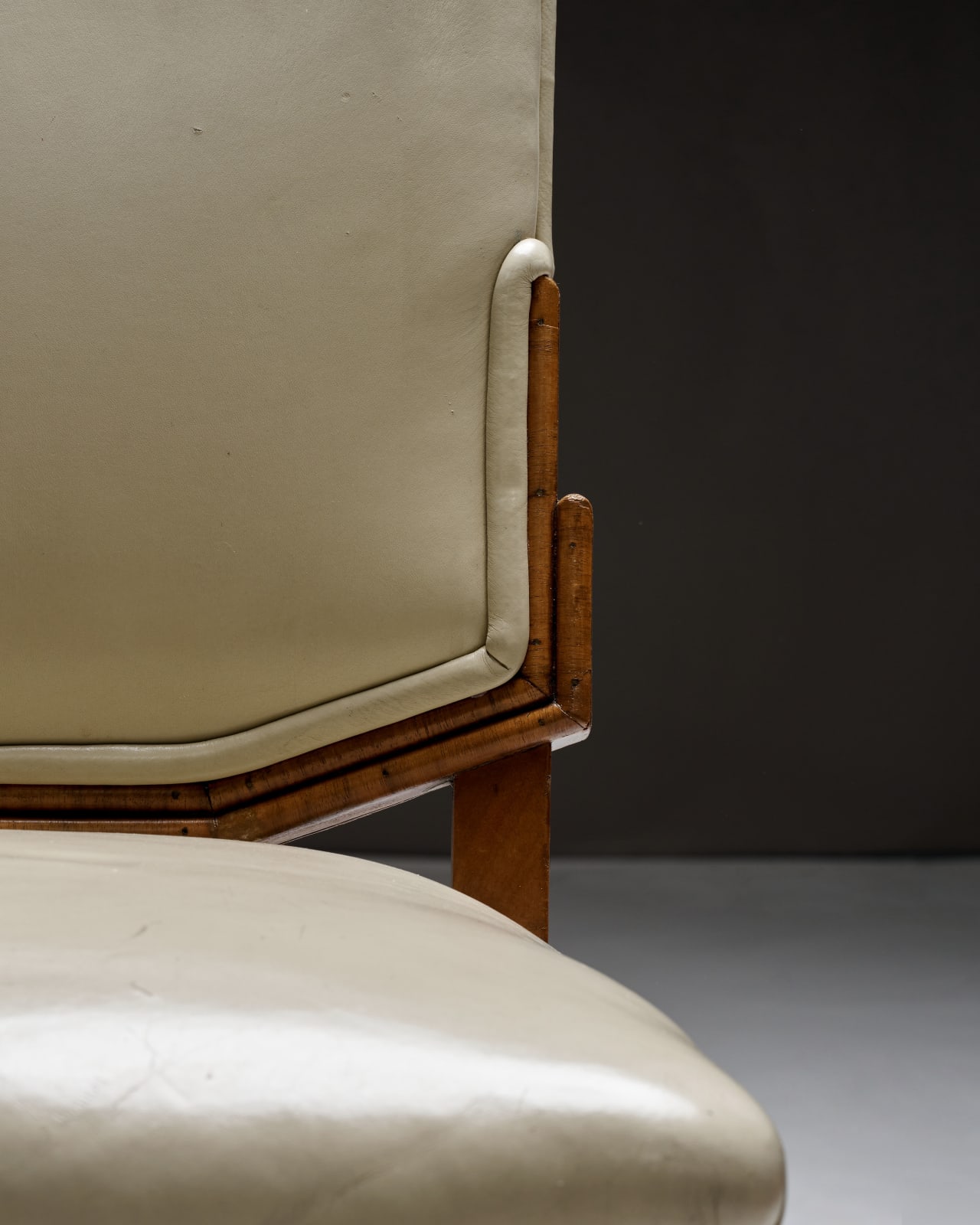 Side Chair with Wood Back