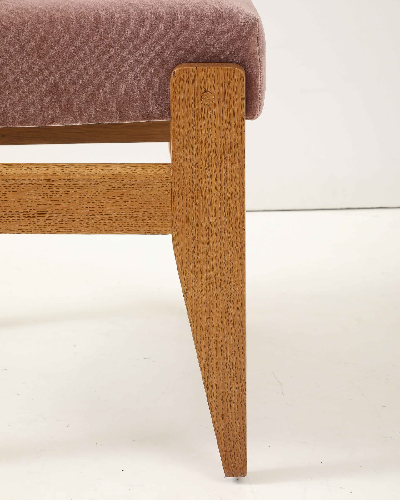 Guillerme et Chambron, Set of Six Dining Chairs