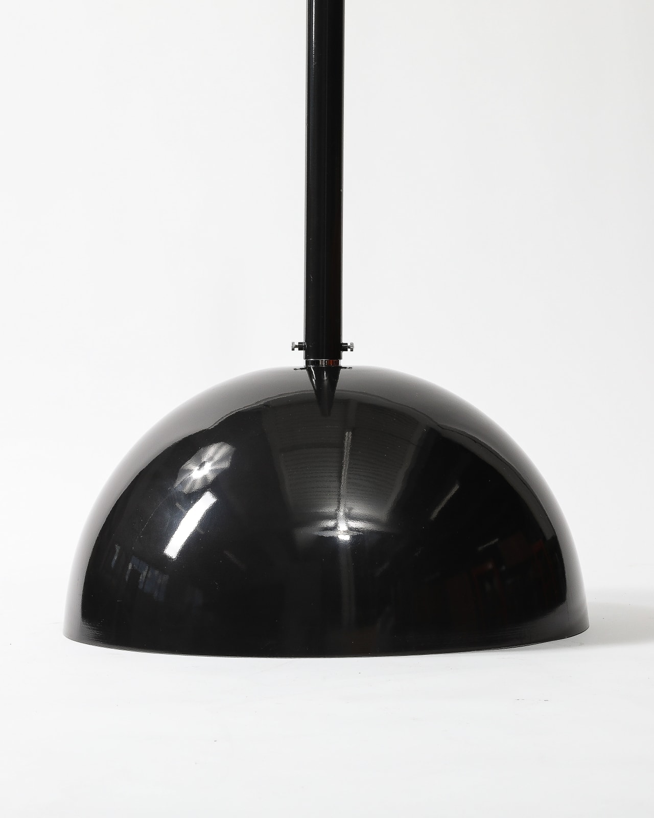 Franco Buzzi Ceriani for Francesconi Fratelli, Extendable Metal Ceiling Light