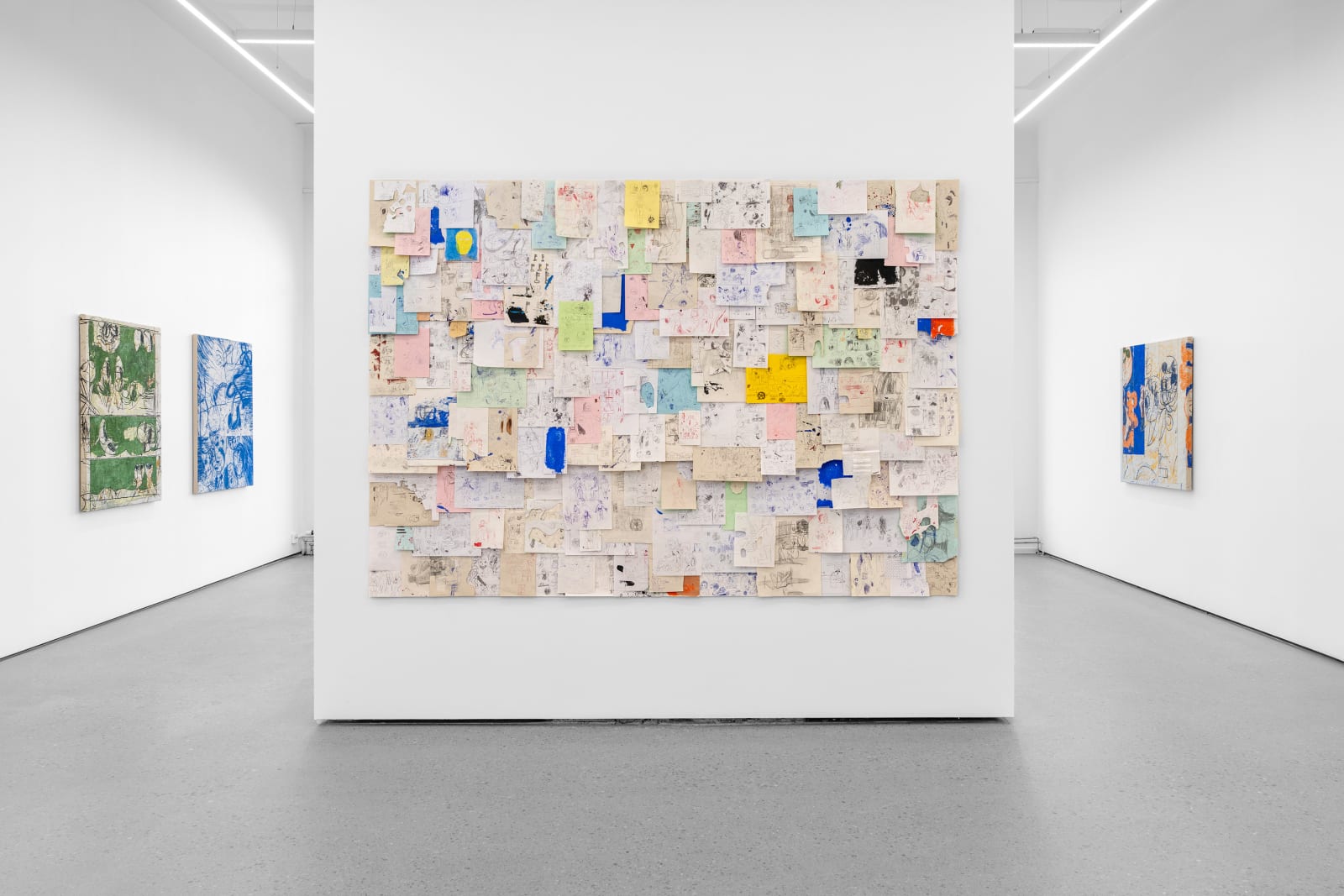 MSR FCJ, Drawing Wall, 2024