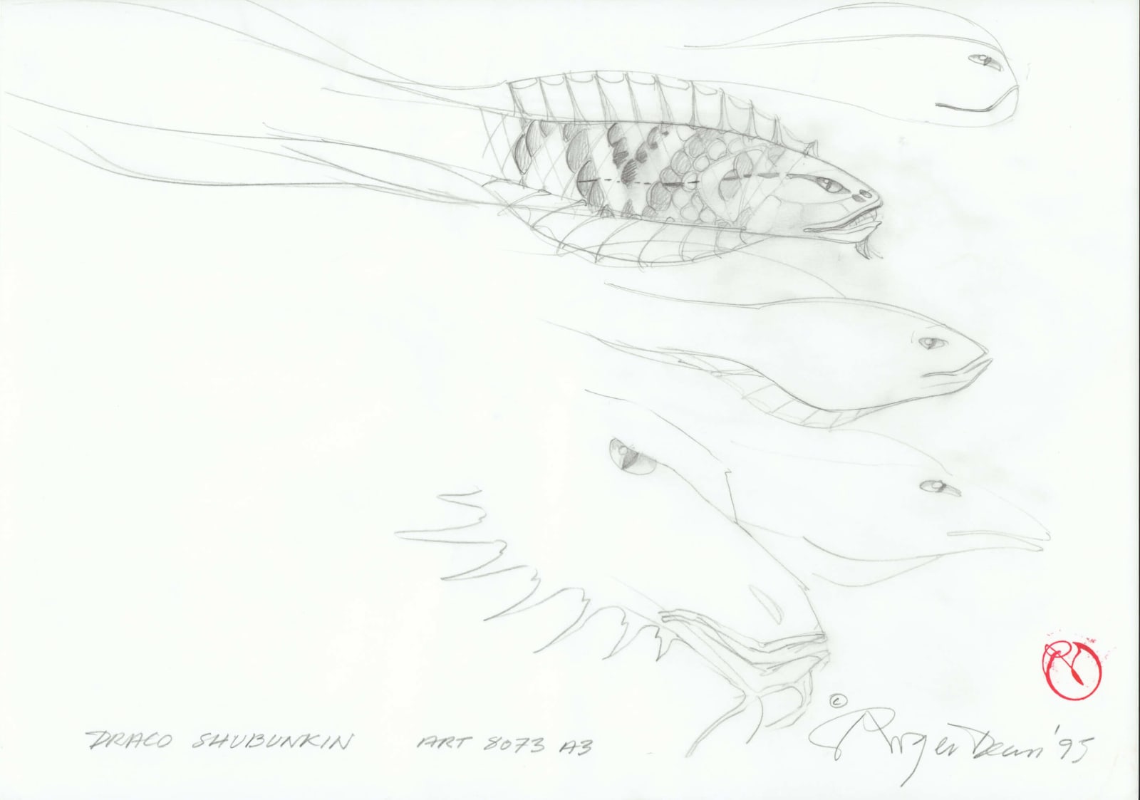 Roger Dean, DRACO SHUBUNKIN ART 8073, 1995