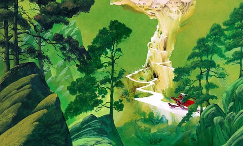Roger Dean, Green Castle Mini Print, 1972/ 2025