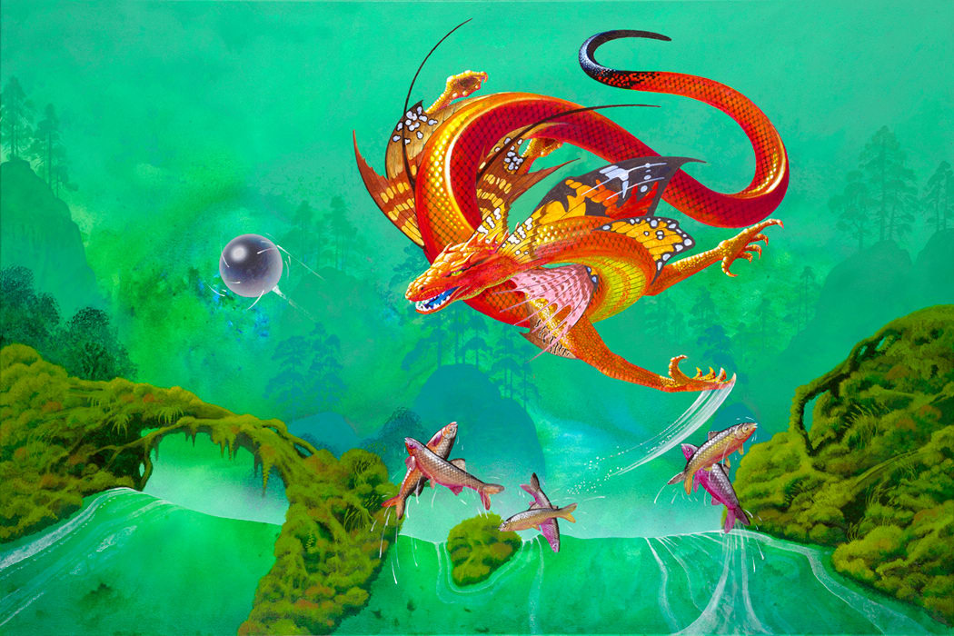 Roger Dean, ASIA FIRE DRAGON IV, 2012