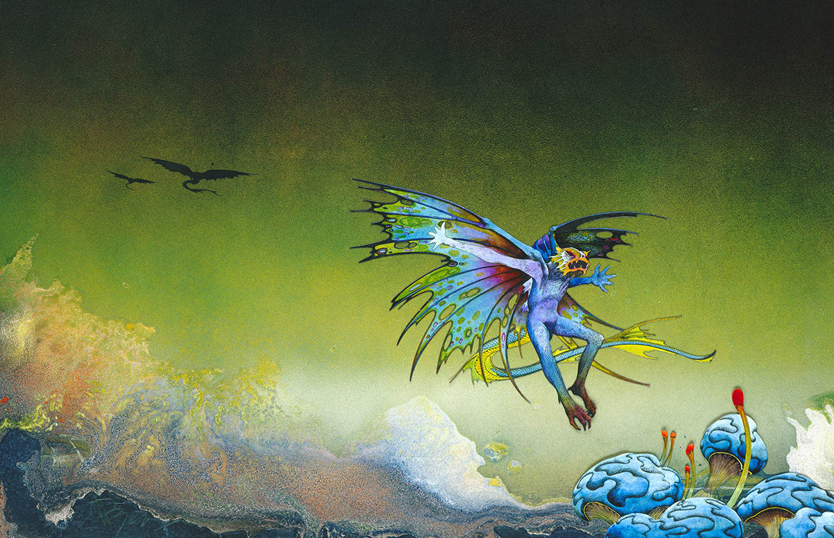 Roger Dean, BLUE DEMON, 1972/2019
