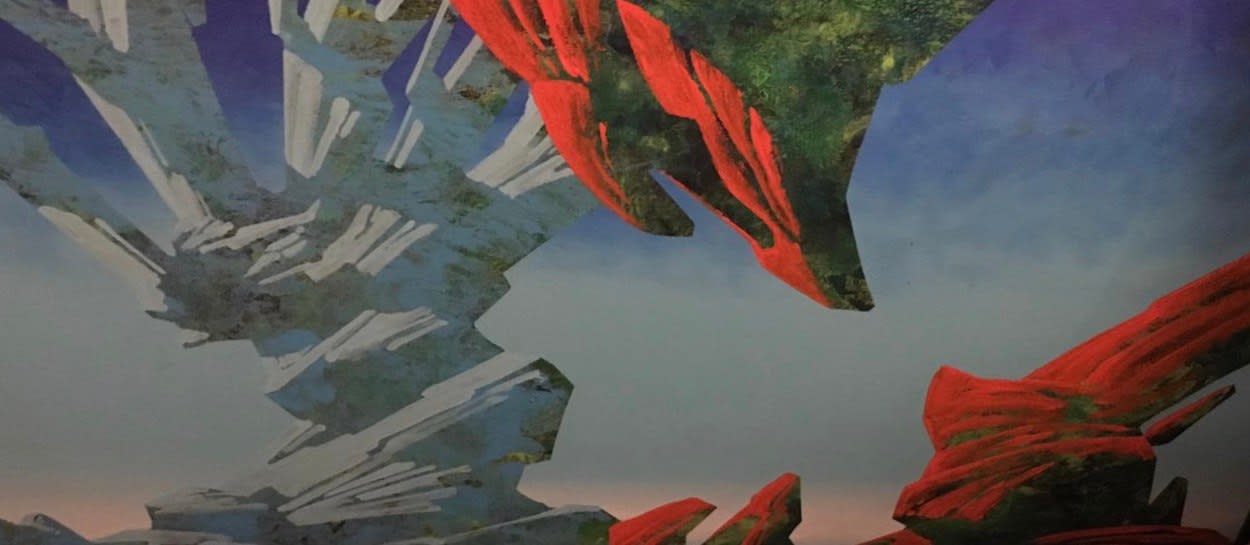 Roger Dean, RED BLUE MOUNTAINS