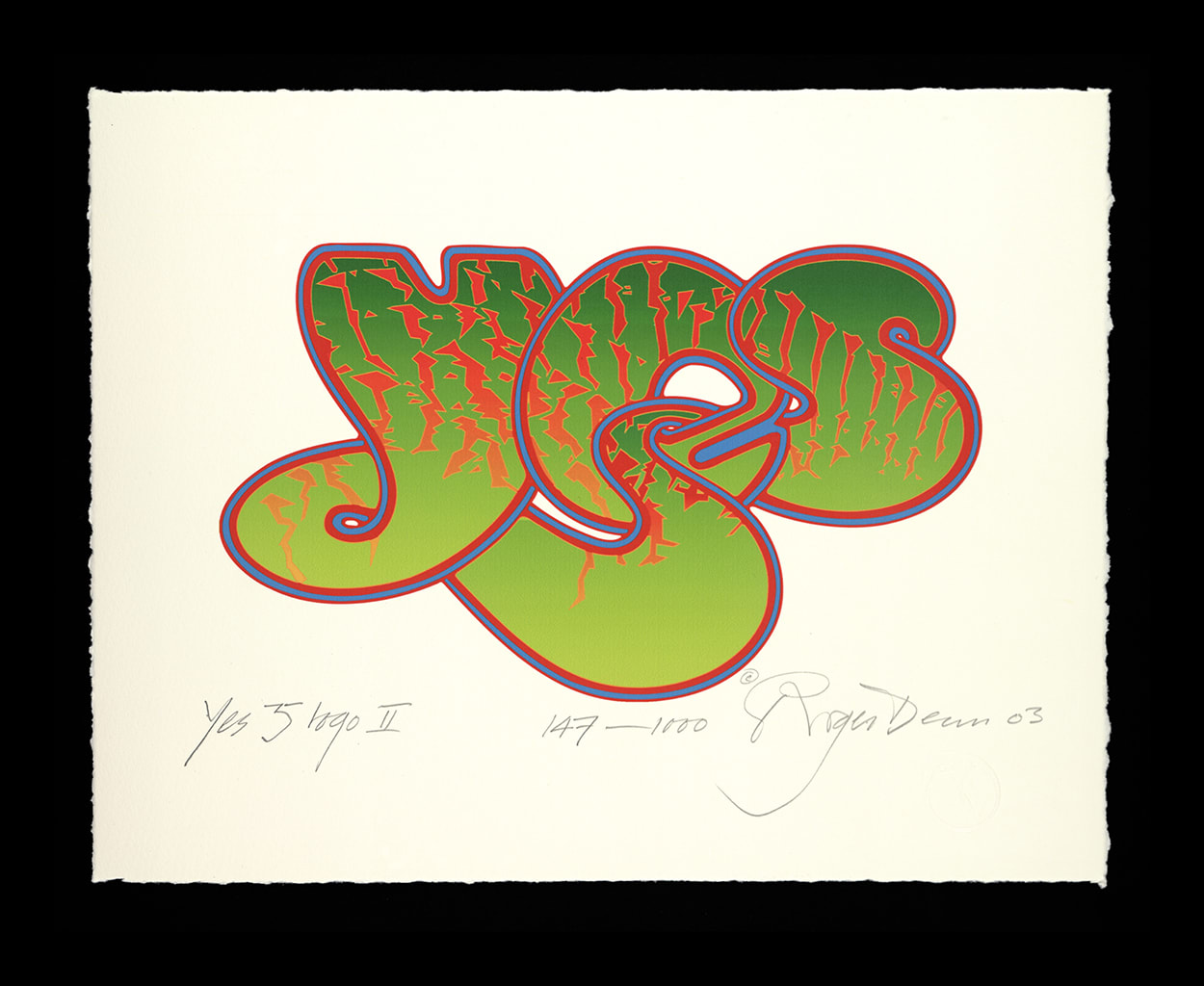 Roger Dean, YES 35th Anniversary Logo II, 2003