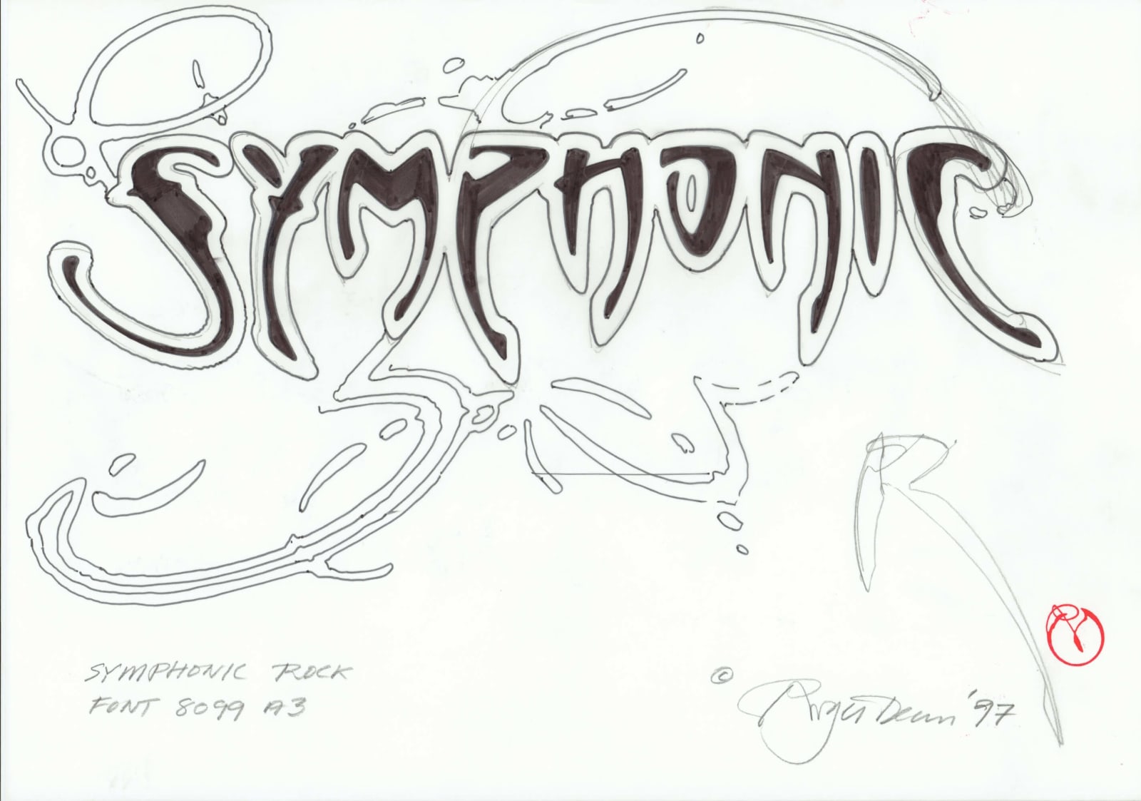 Roger Dean, SYMPHONIC ROCK FONT 8099, 1997