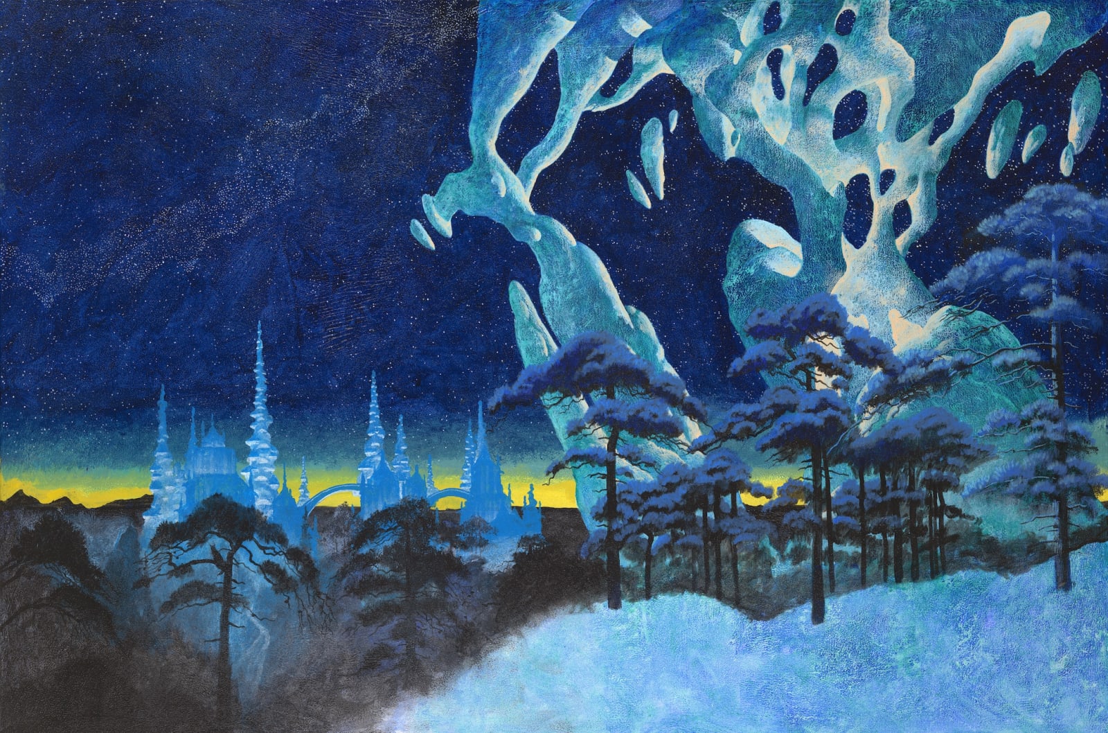 Roger Dean, AGLOW, 2020