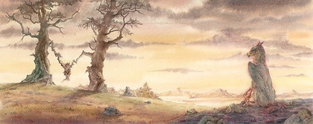 Cliff Wright, Hippogriff Sunset, 2009