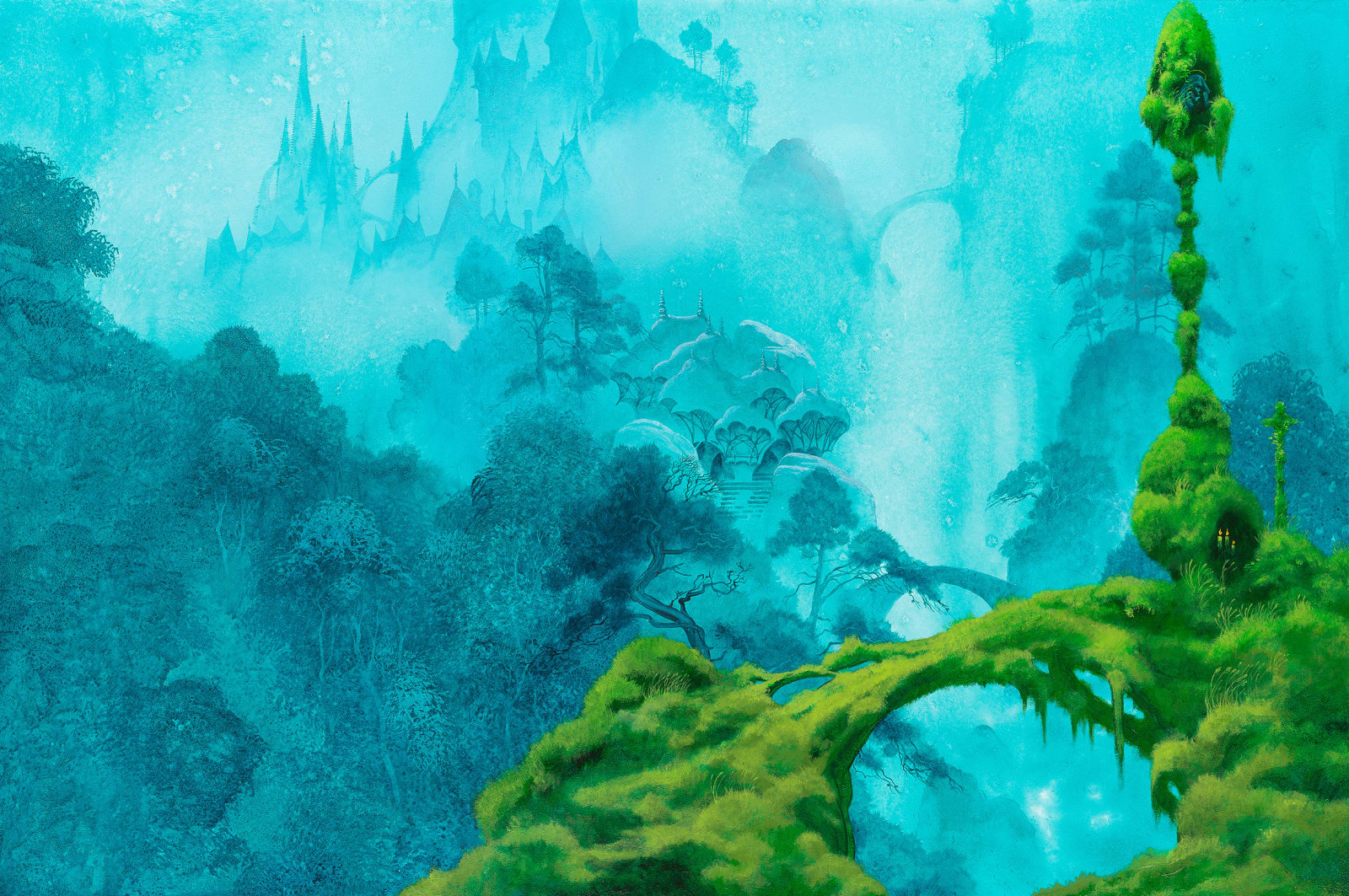 Roger Dean, THE BRIDGE SHRINE, 2008/18