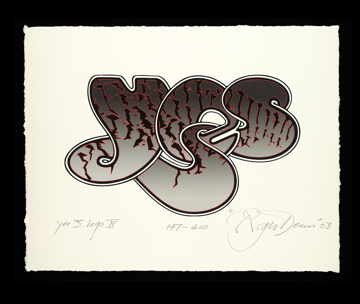 Roger Dean, YES 35th Anniversary Logo IV, 2003
