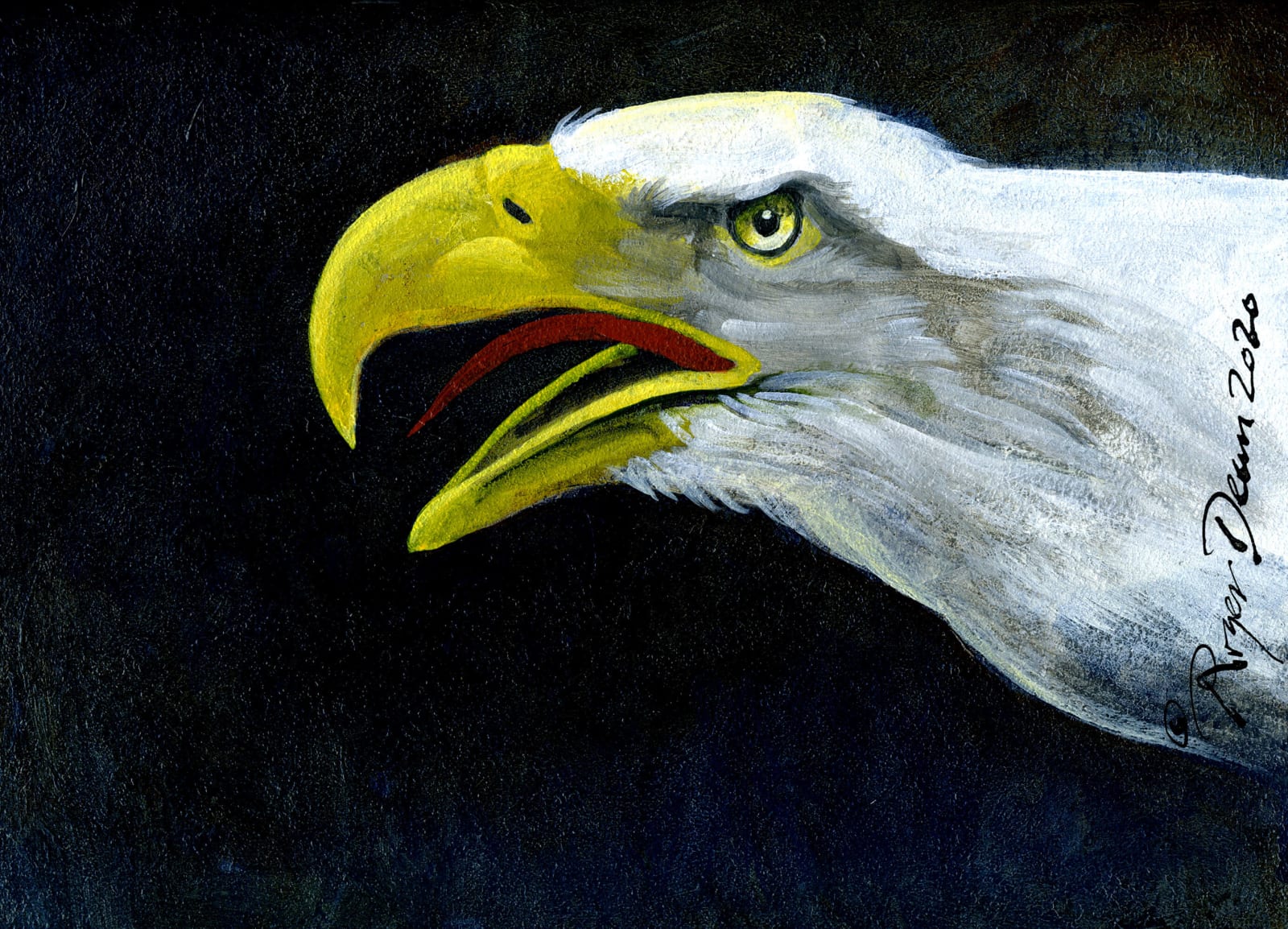 Roger Dean, EAGLES HEAD, 2020