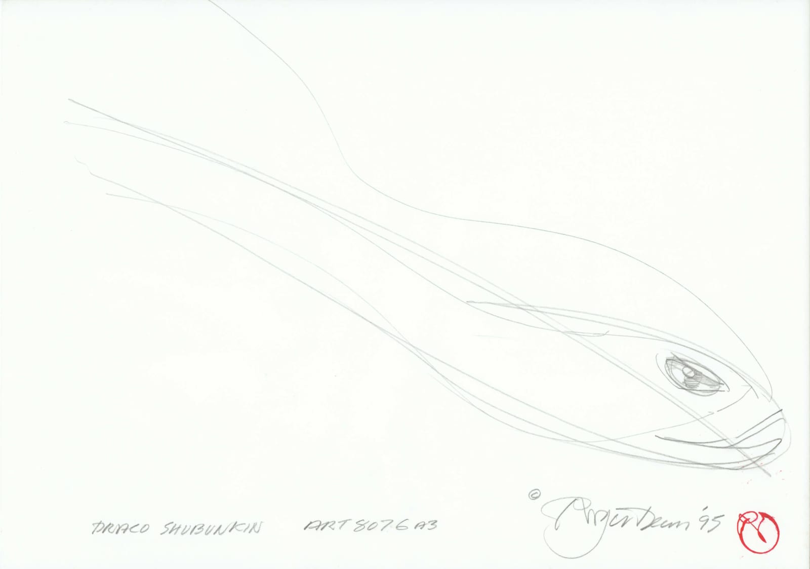 Roger Dean, DRACO SHUBUNKIN ART 8076, 1995