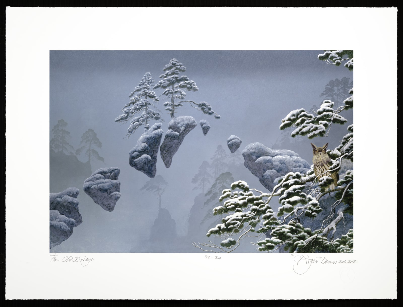 Roger Dean, THE OLD BRIDGE, 2006/2018