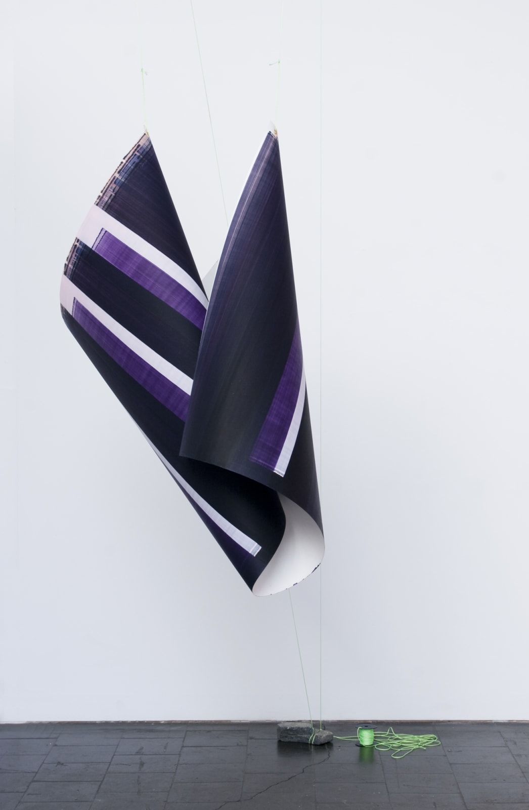 Elisabeth Sonneck, scrollpainting76 dual, 2019