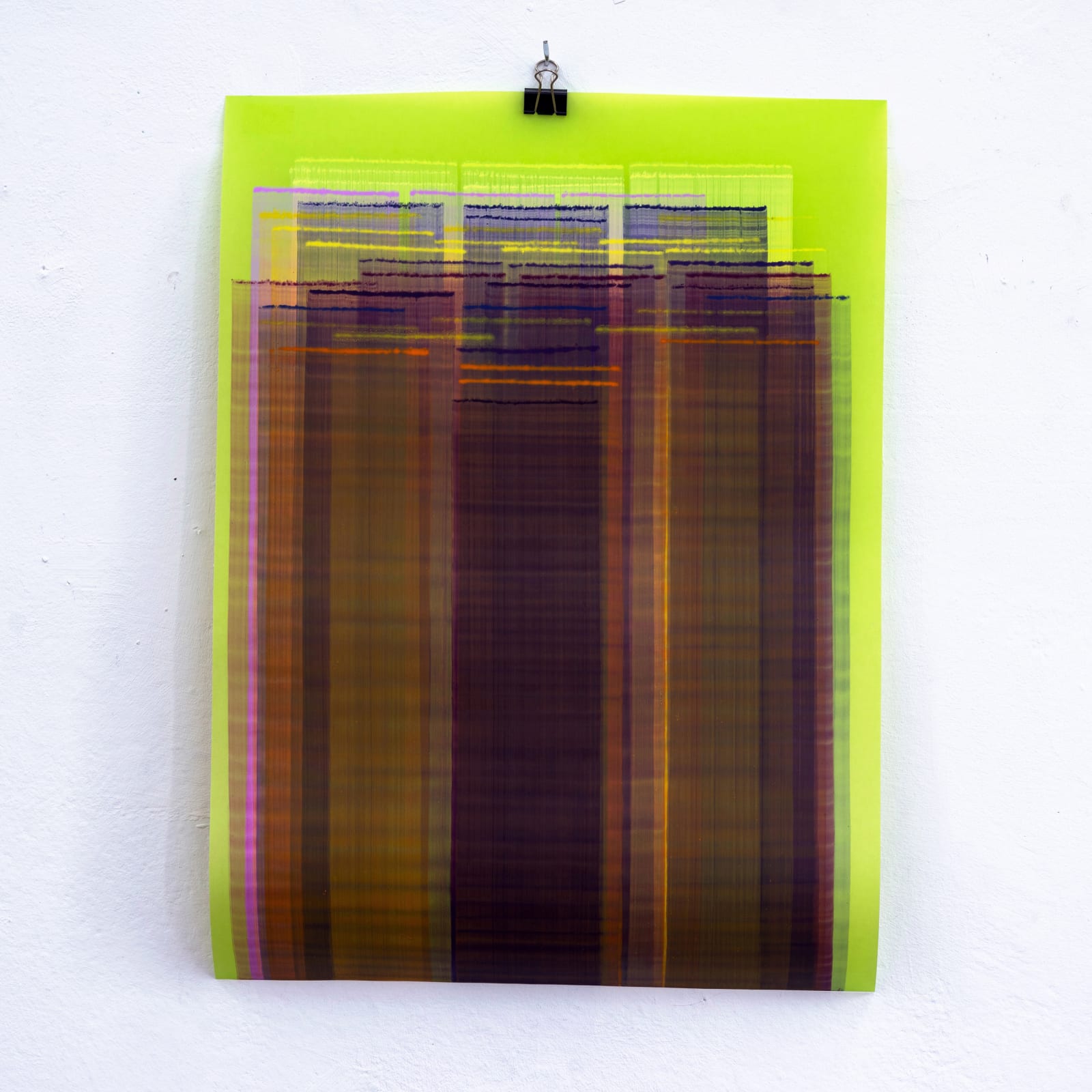 Elisabeth Sonneck, Small Scrollpainting (2), 2024