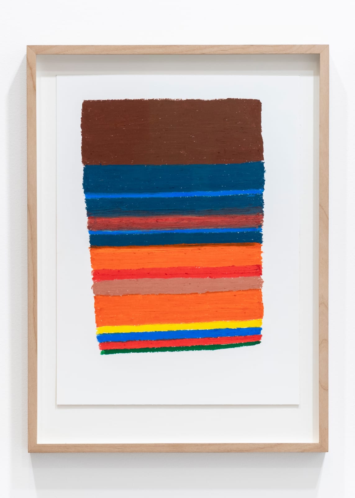 Myriam El Haïk, Rug, Color Field Series #24, 2025