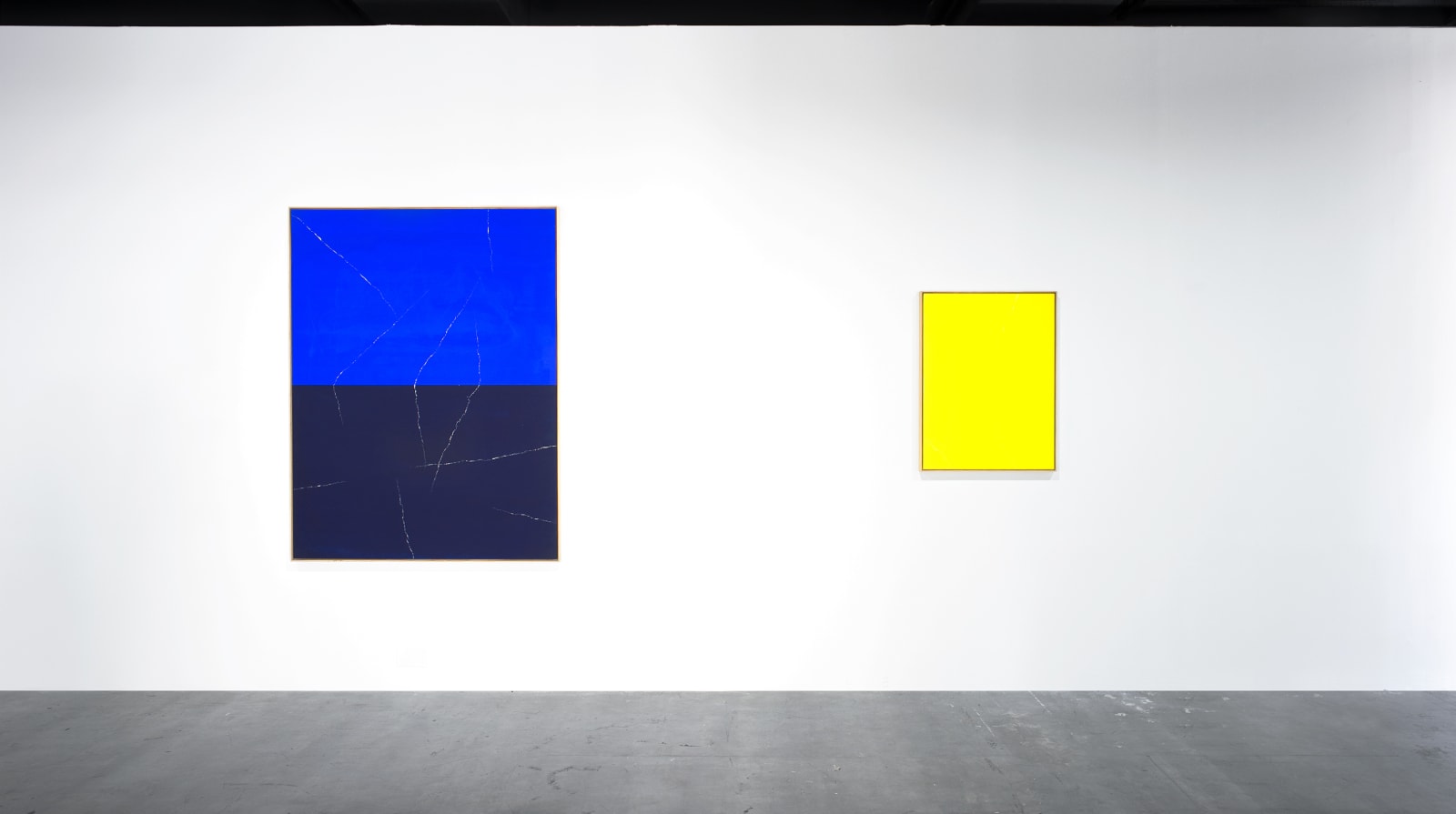 Tashi Brauen, Hold On to that Paper Again - Installation View – Cracks Series , 2021