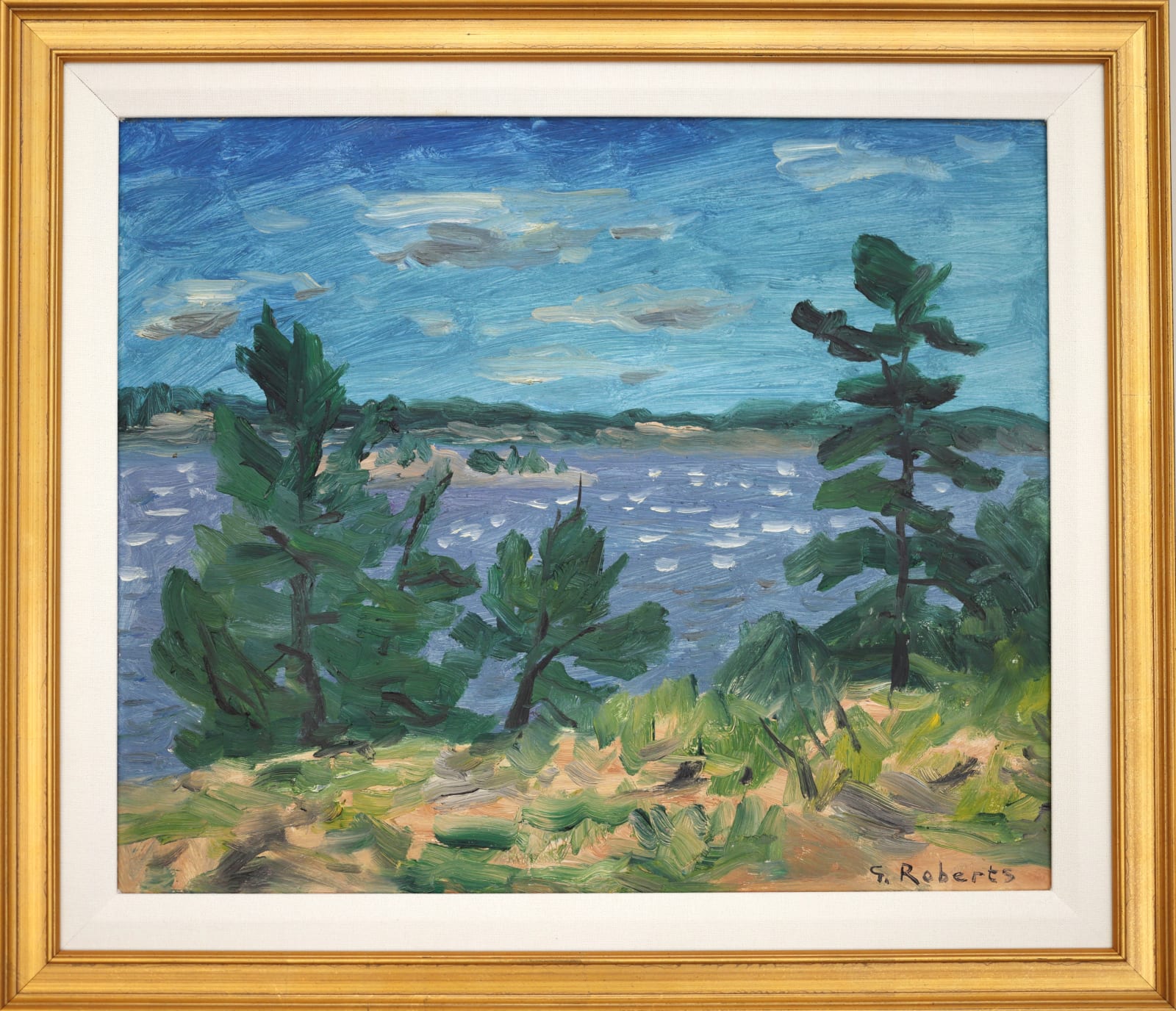 Goodridge Roberts, Summer by the Water, c 1965