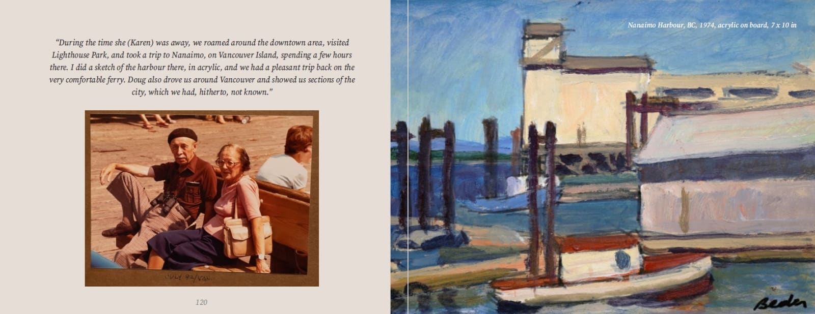 Jack Beder, Nanaimo Harbour, BC, 1974