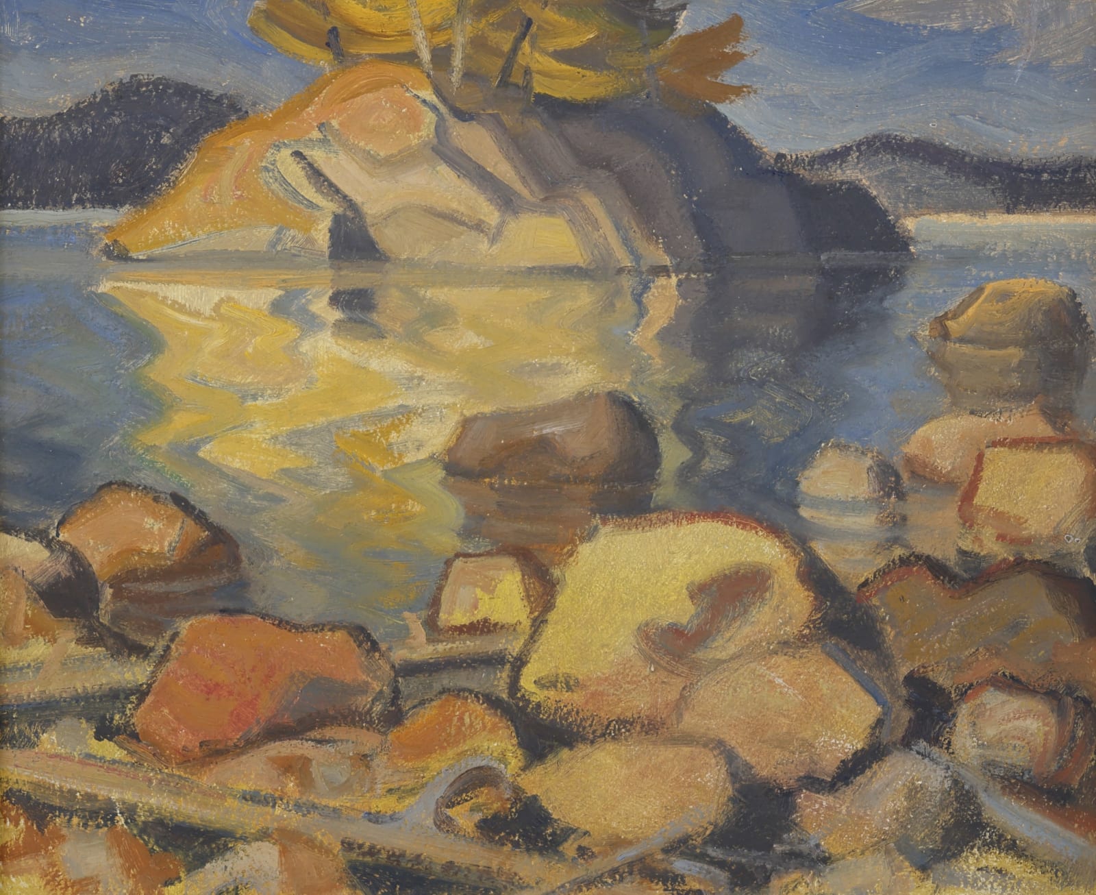 Henry Glyde, Small Island off James Point, North Pender Island, BC, c 1962