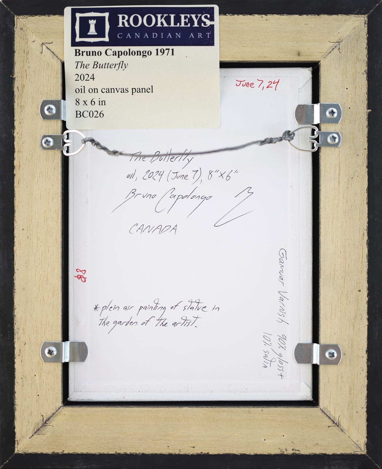 Bruno Capolongo, The Butterfly, 2024