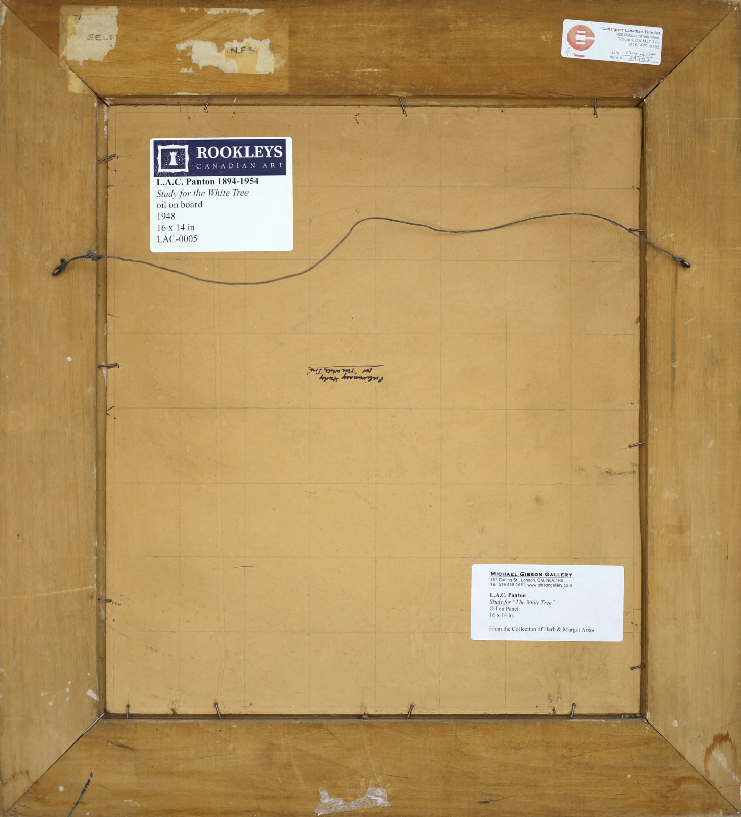 L.A.C. Panton, Study for the White Tree, 1948