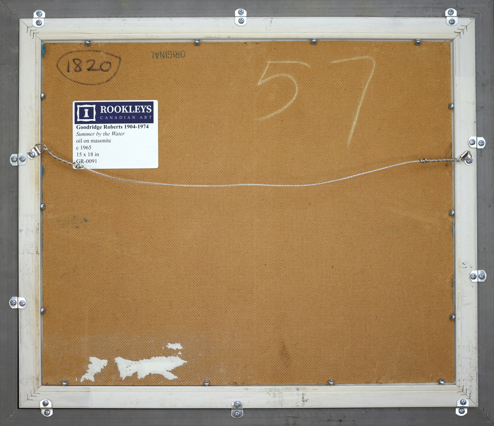 Goodridge Roberts, Summer by the Water, c 1965