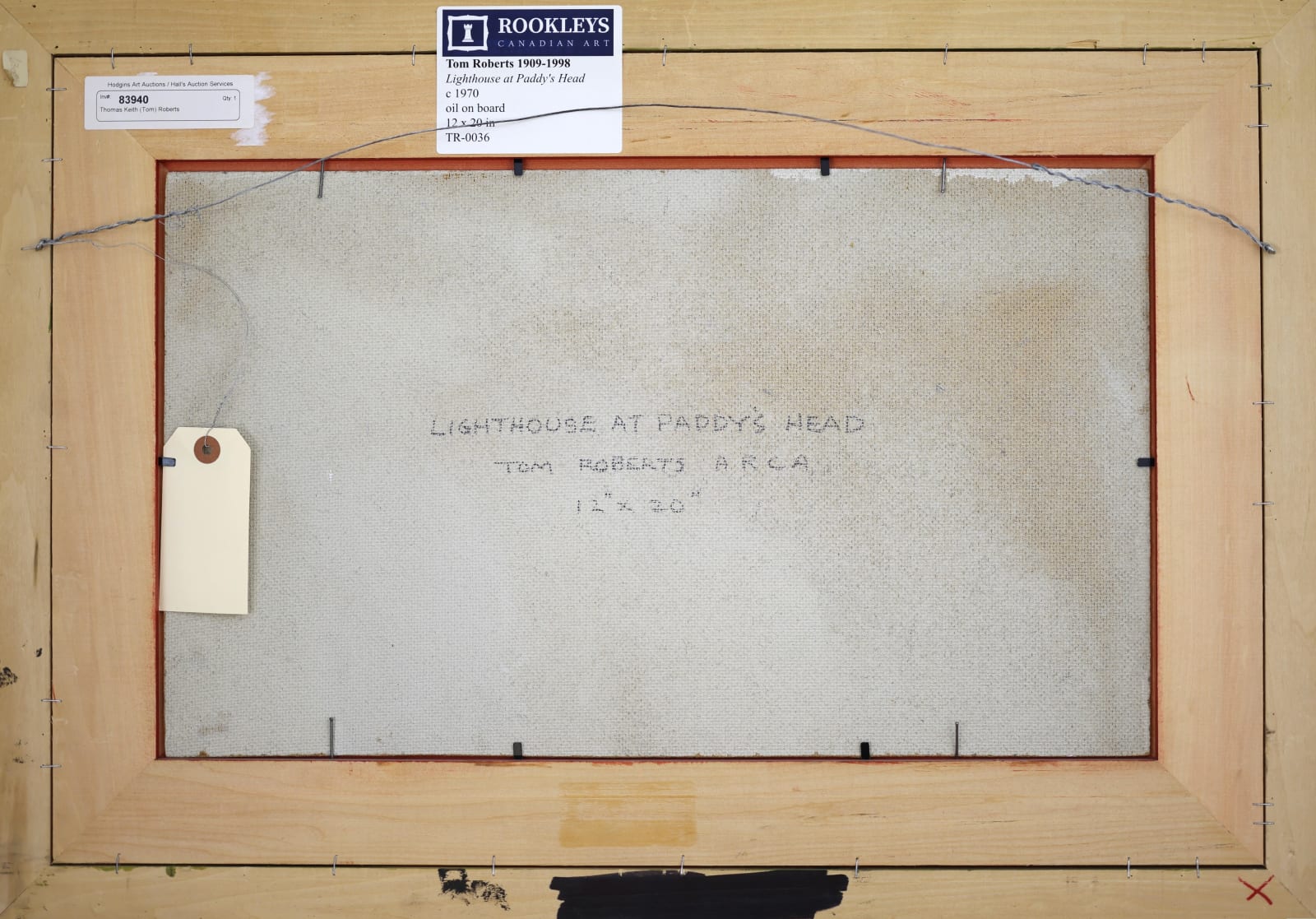 Tom Roberts, Lighthouse at Paddy's Head, c 1970