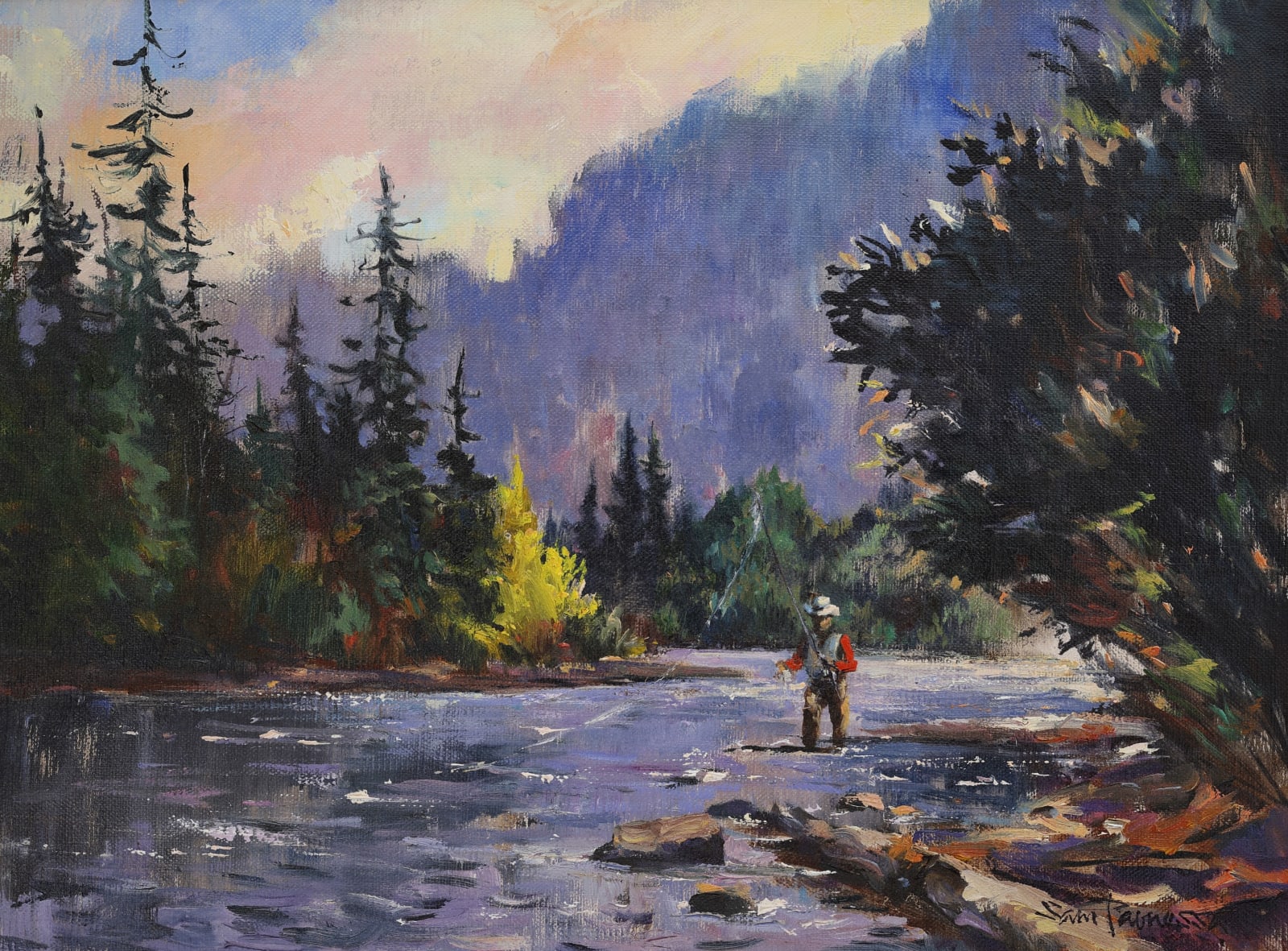Sam Paonessa, Fly Fishing, Rivière Sainte-Marguerite, 2008