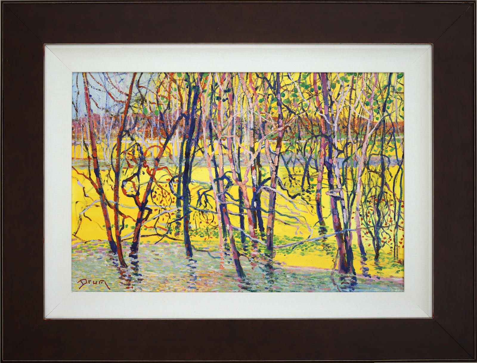 David Drum, Flooded Trees, 2024