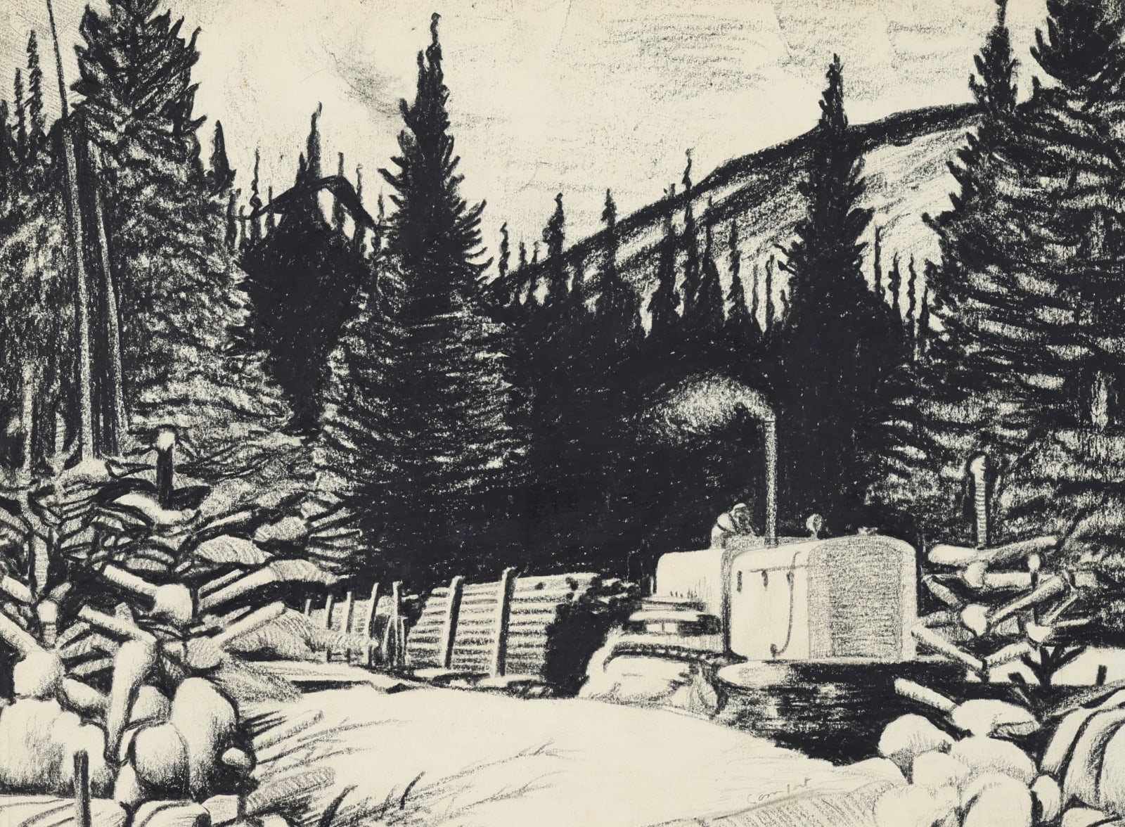 Charles Comfort, Balsam, 1950