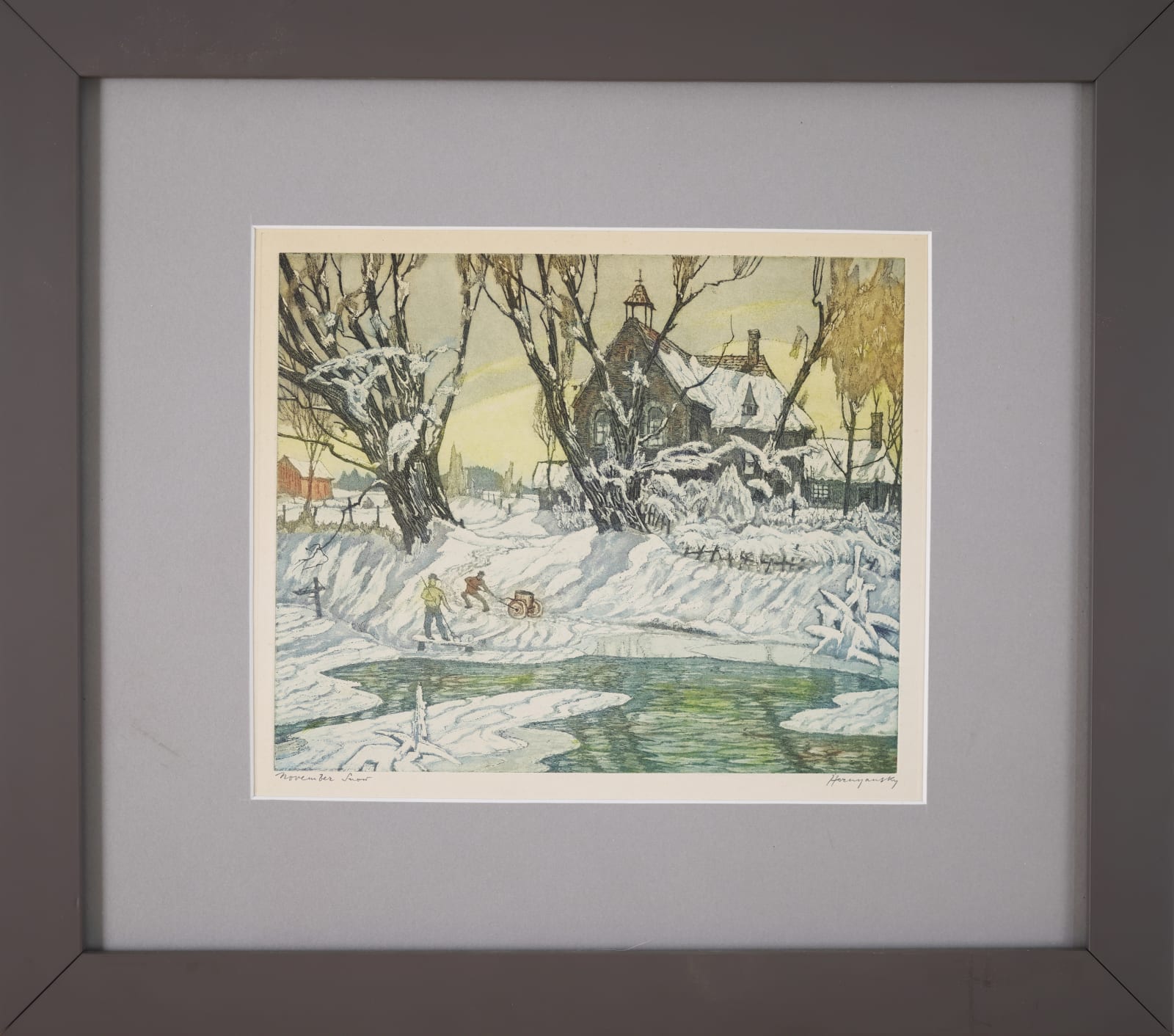 Nicholas Hornyansky, November Snow