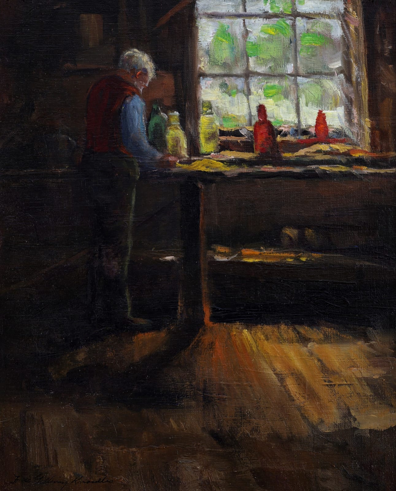 Farquhar McGillivray Knowles, In the Workshop, c 1900
