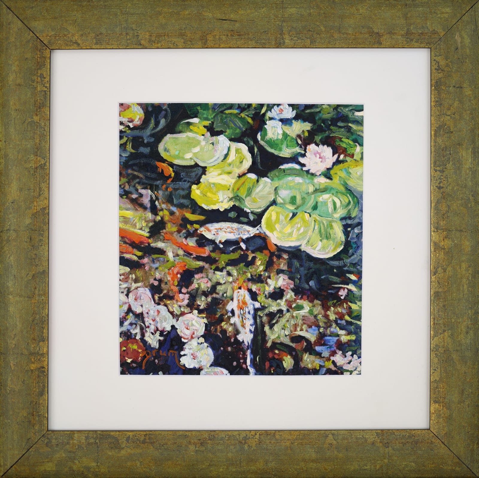 David Drum, Koi Pond, 2023