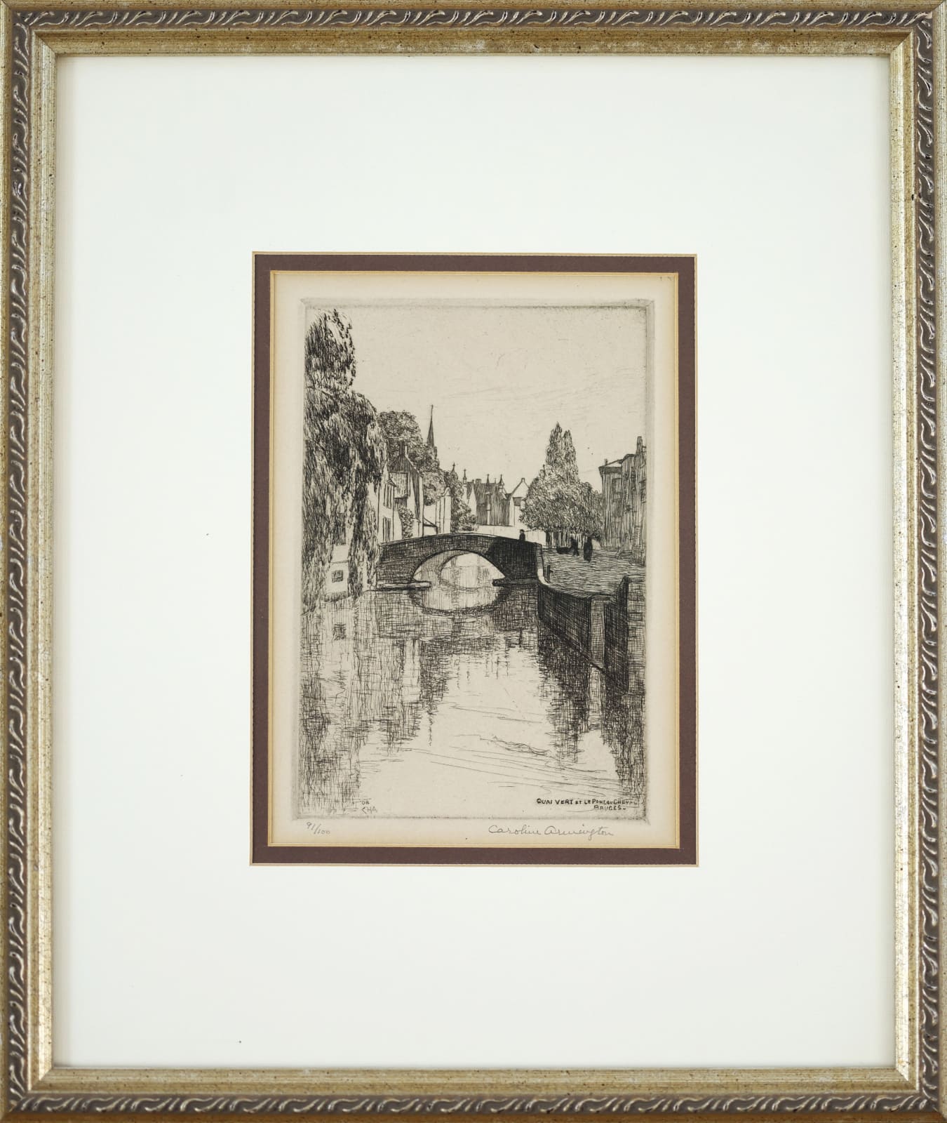 Caroline Armington, Quai Vert Et Le Pont Du Cheval