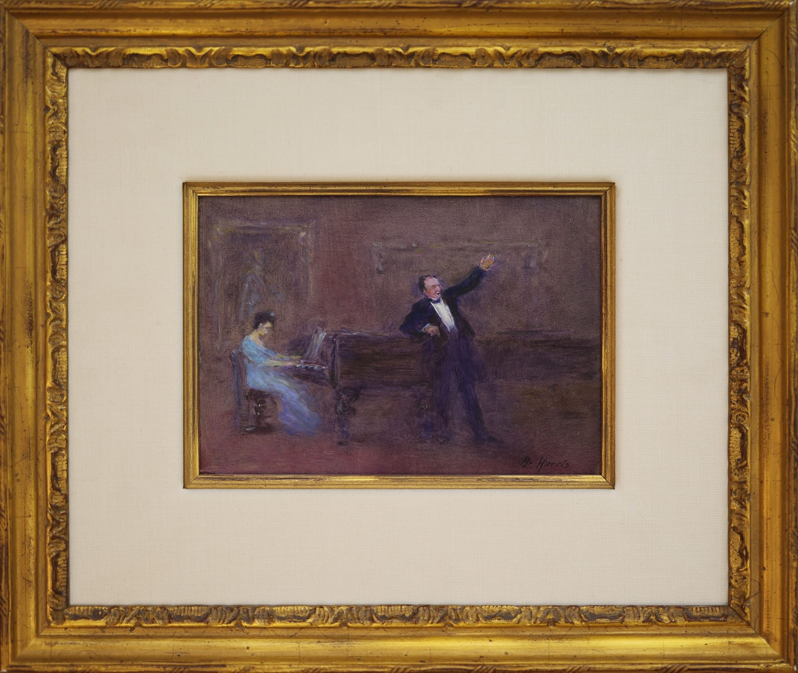 Robert Harris, The Review (Max Heinrich Concert), 1908